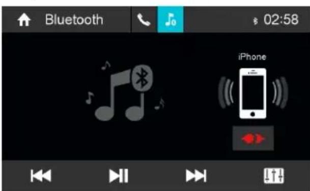BLAUPUNKT Las Vegas 690 DAB - Odtwarzanie dzwieku w trybie Bluetooth - 1