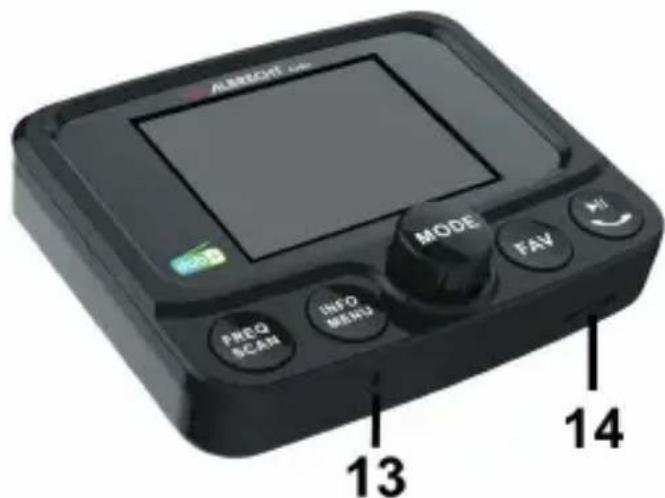 ALBRECHT DR 56 C - Controls and connections - 3