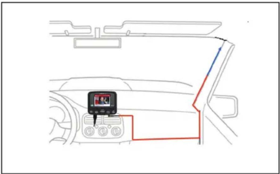 ALBRECHT DR 56 C - Installing the DAB+ antenna - 1