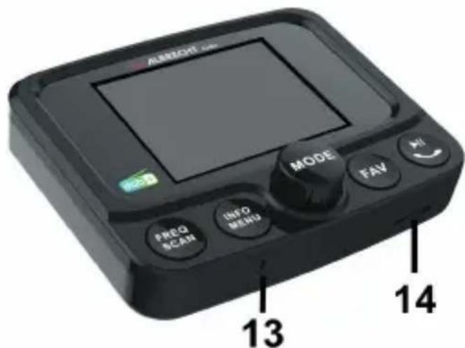 ALBRECHT DR 56 C - Commandes et connexions - 3