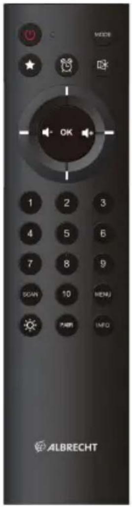 ALBRECHT DR 50 B - Telekomando - 1