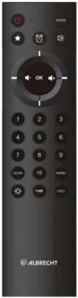 ALBRECHT DR 50 B - Remote Control - 1