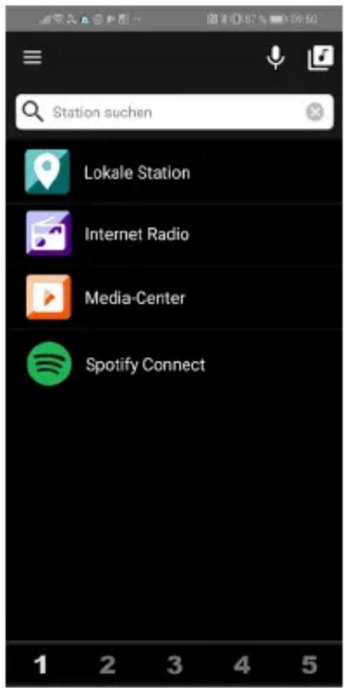 ALBRECHT DR 461 Mini - Application «AirMusic Control» - 4