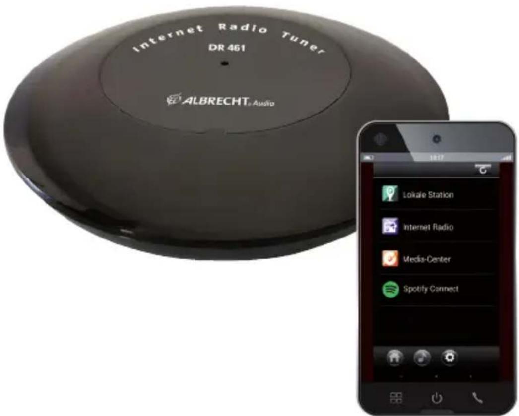ALBRECHT DR 461 Mini - DR 461 Internet Radio Tuner - 1