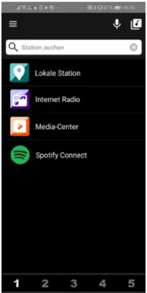 ALBRECHT DR 461 Mini - „AirMusic Control“ App - 4