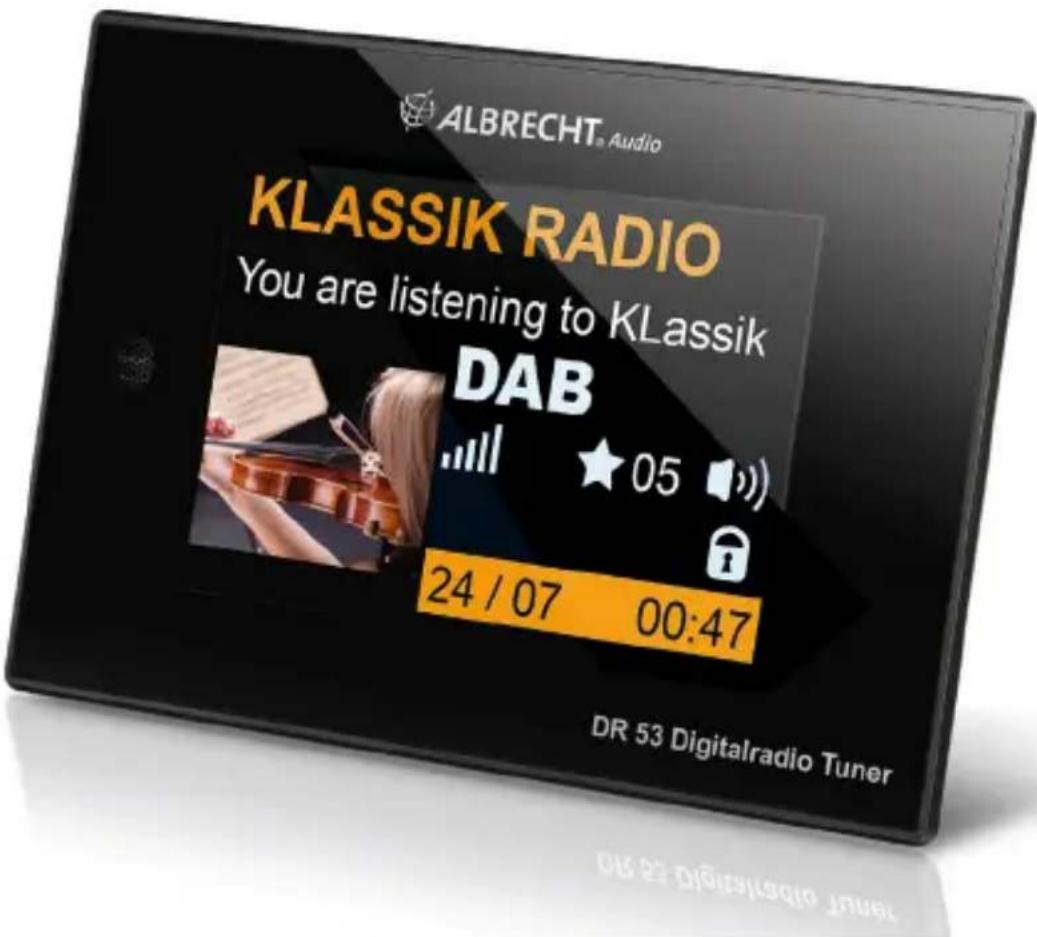 ALBRECHT DR 53 - Synchroniseur de radio digitale DR 53 - 1