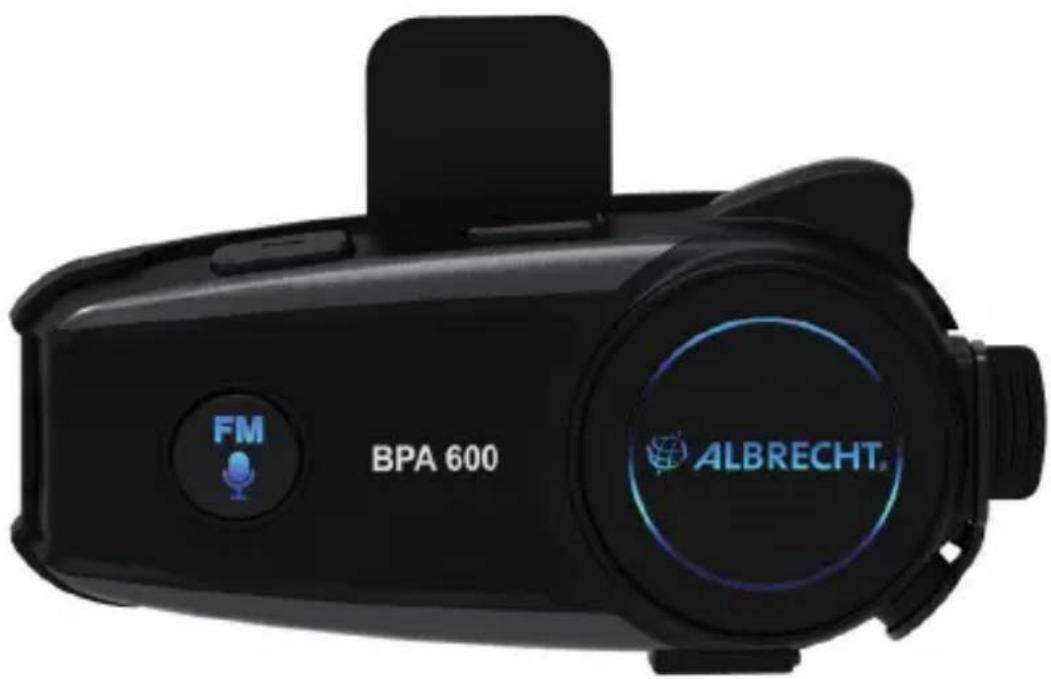 ALBRECHT BPA 600 - Adaptateur Bluetooth pour moto - 1