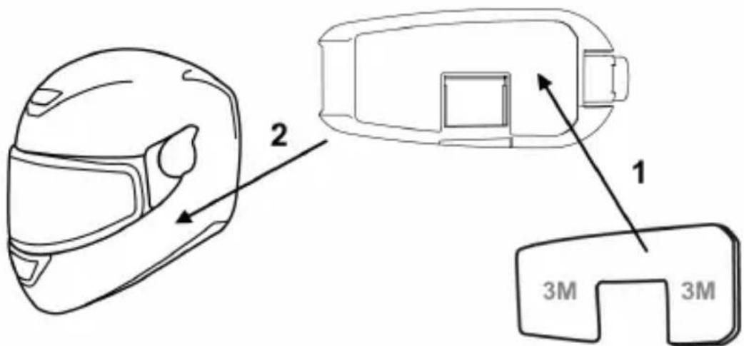 ALBRECHT BPA 600 - Mounting by adhesive bracket - 1
