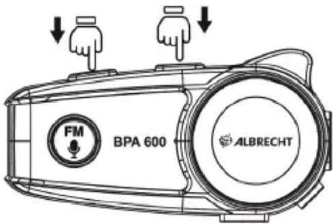 ALBRECHT BPA 600 - Verifica dello stato della batteria - 1