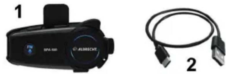 ALBRECHT BPA 600 - Contenuto della fornitura - 1