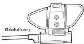 MIDLAND BTX1 Pro S - Platte mit Klebestreifen - 1