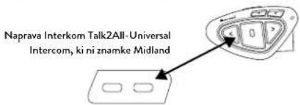 MIDLAND BTX2 Pro S - Pozor: Med seznanjanjem morata biti vklopljeni le zadevni napravi (izklopite vse druge naprave Bluetooth). - 1