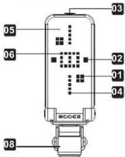Mooer CT01 - Agencement - 1