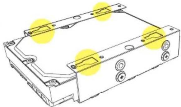 Sharkoon VG7W RGB - 3.5" HDD Installation - 5