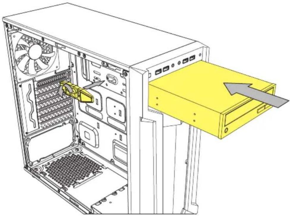 Sharkoon VG6W RGB - 5.25" Device Installation - 2