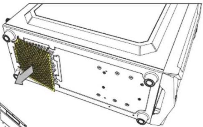 Sharkoon VG6W RGB - Detachable Dust Filter - 3