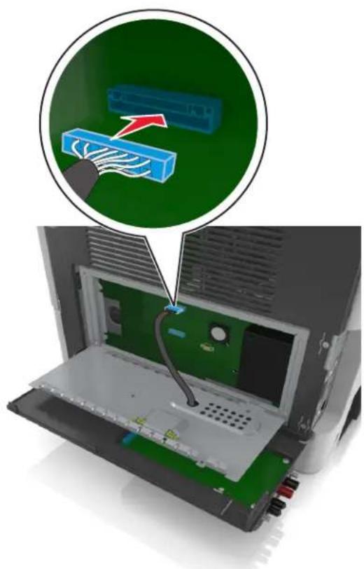 LEXMARK MX610 - Installation d'un port Internal Solutions Port - 14