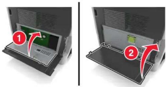LEXMARK MX610 - Accès à la carte contrôleur - 5
