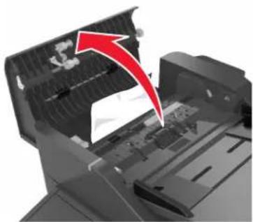 LEXMARK MX610 - Bourrage papier dans le dispositif d'alimentation automatique - 1