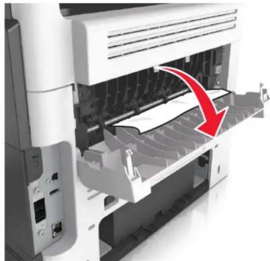 LEXMARK MX610 - Bourrage papier derrière la porte arrière - 1