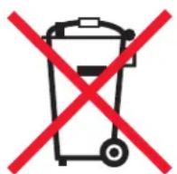 LEXMARK MX610 - Directive WEEE (Déchets issus d'équipements électriques et électroniques) - 1