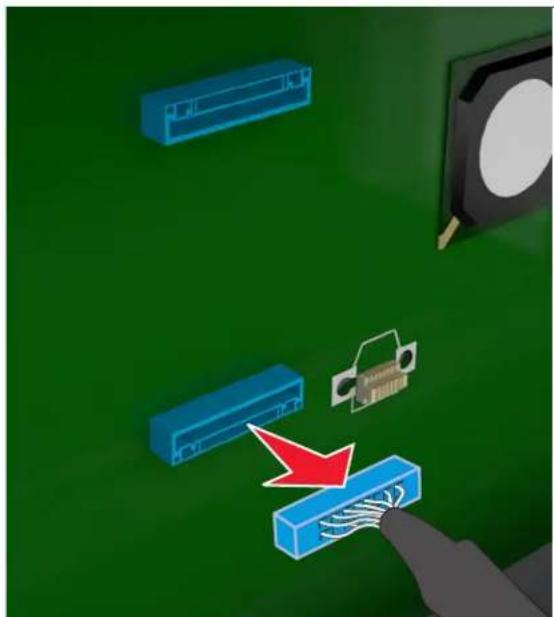 LEXMARK MX610 - Retrait du disque dur de l'imprimante - 2