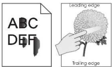 ABC DEF Leading edge Trailing edge