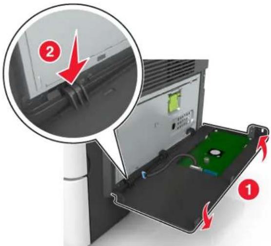 LEXMARK MX610 - Installation d'un port Internal Solutions Port - 10