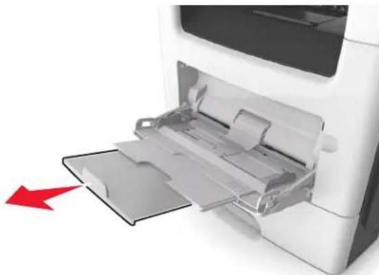 LEXMARK MX610 - Alimentation du chargeur multifonction - 3