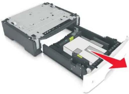 LEXMARK MX610 - Installation des tiroirs en option - 2