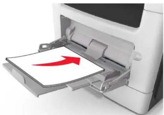 LEXMARK MX610 - Bourrage papier dans le chargeur multifonction - 3