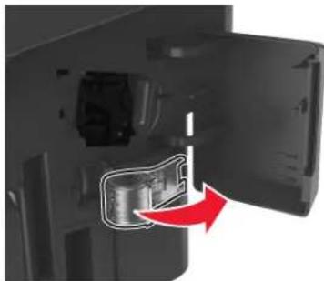 LEXMARK MX610 - Remplacement de la cartouche d'agrafes - 4