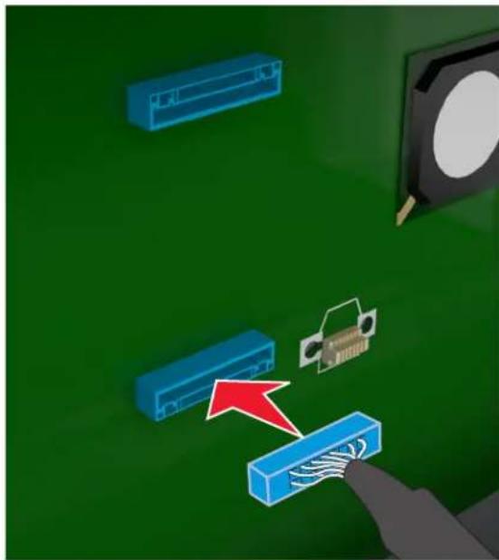 LEXMARK MX610 - Installation d'un disque dur sur l'imprimante - 3