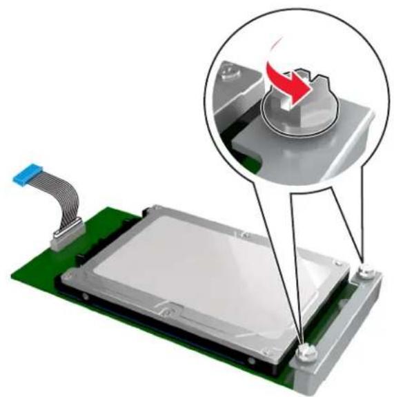 LEXMARK MX610 - Installation d'un disque dur sur l'imprimante - 2