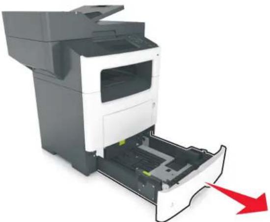 LEXMARK MX610 - Chargement des tiroirs - 2