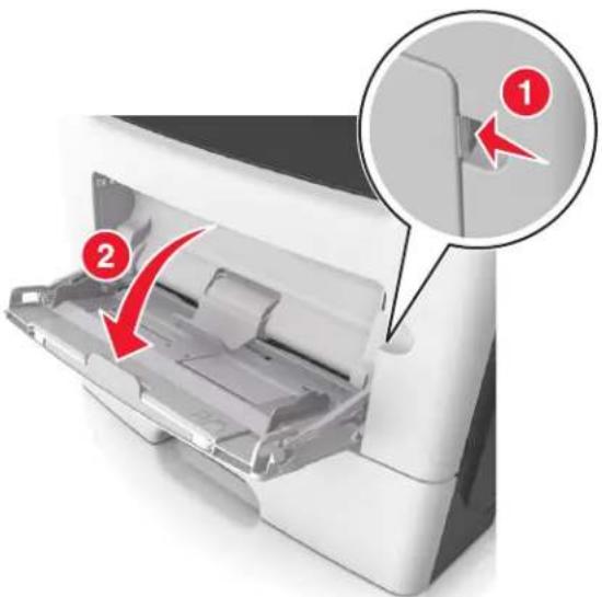 LEXMARK MX610 - Alimentation du chargeur multifonction - 1