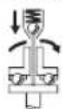 BOSCH ANGLE EXACT 14 CF Professional - Be- és kikapcsolás - 1