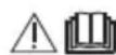 Kärcher LT 38036 Bp - Symbols on the device - 1