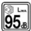 Kärcher LM 53036 Bp - Laitteessa olevat symbolit - 9
