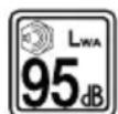 Kärcher LM 53036 Bp - Simboliai ant prietaiso - 9