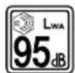 Kärcher LM 53036 Bp - Symboler på maskinen - 7