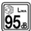 Kärcher LM 53036 Bp - Symboly na prístroji - 6