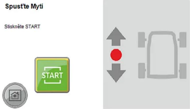Kärcher CWB 3 - Spustte mycí program. - 1
