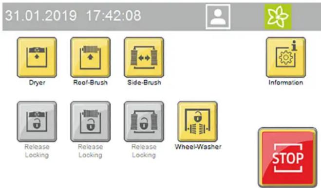 Kärcher CWB 3 - Start the program on the display - 5