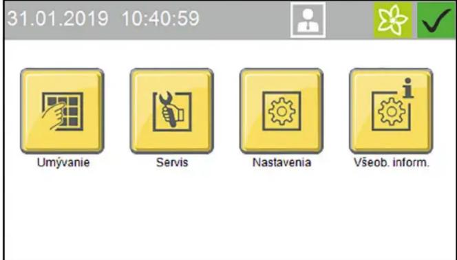 Kärcher CWB 3 - Spustenie programu na displeji - 1