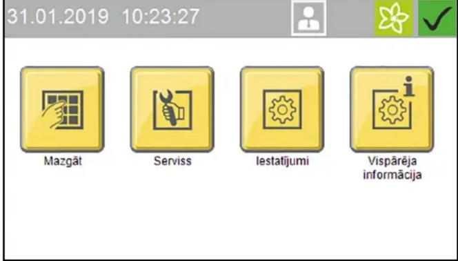 Kärcher CWB 3 - Displejā palaist programmu - 1