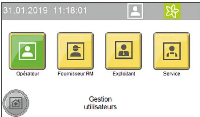 Kärcher CWB 3 - Connector l'utilisateur sur I'écran - 1