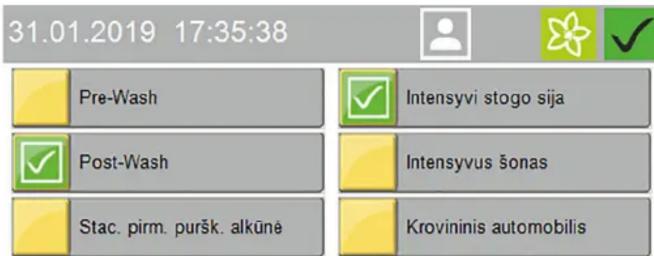 Kärcher CWB 3 - Programos paleistis ekrane - 3