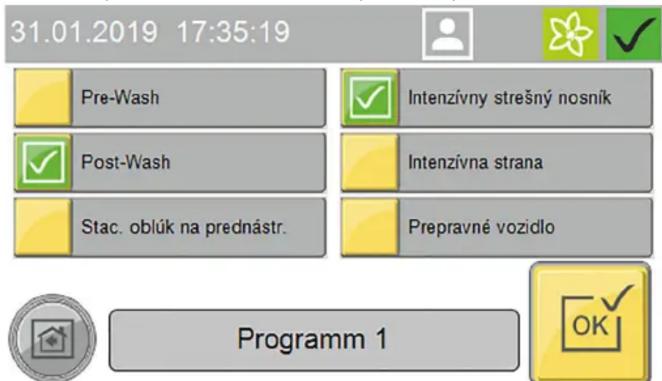 Kärcher CWB 3 - Spustenie programu na displeji - 3