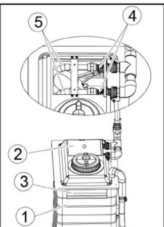 Kärcher CWB 3 - Kontrollera flottörventil - 2